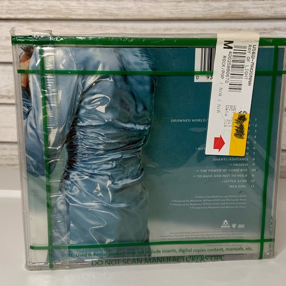 Madonna Ray of Light Album Audio CD Preowned - Picture 2 of 3